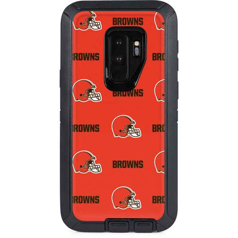 NFL Cleveland Browns Blitz Series Otterbox Defender Galaxy Skin